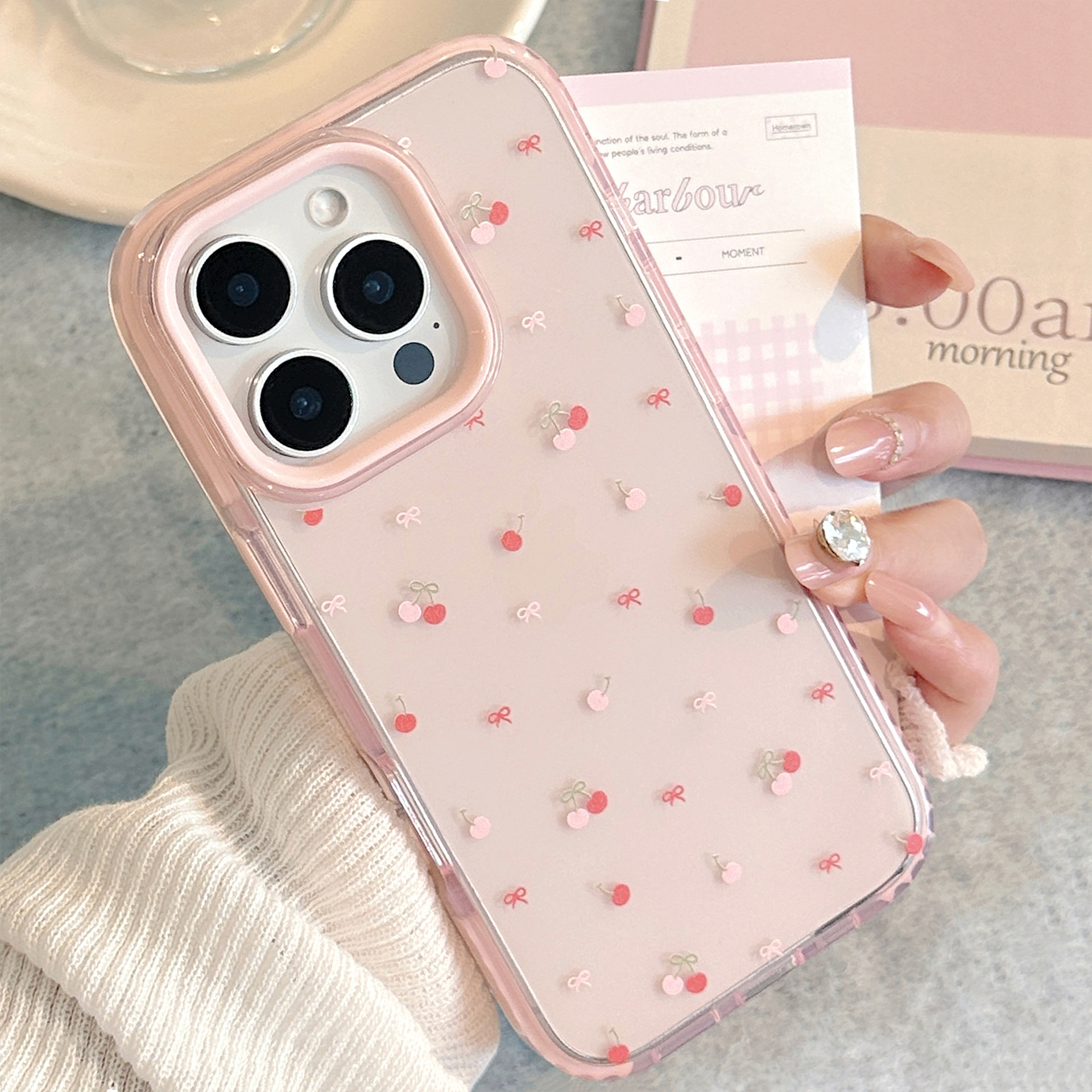 Korean Full Screen Cherry Bowk – Phone Cases Korean Bewertung und Preis