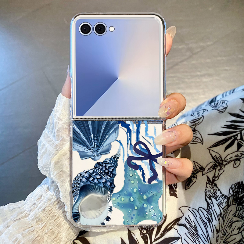 Whale Pattern Phone Case For S – Phone Cases Z Flip 7 Bewertung und Preis
