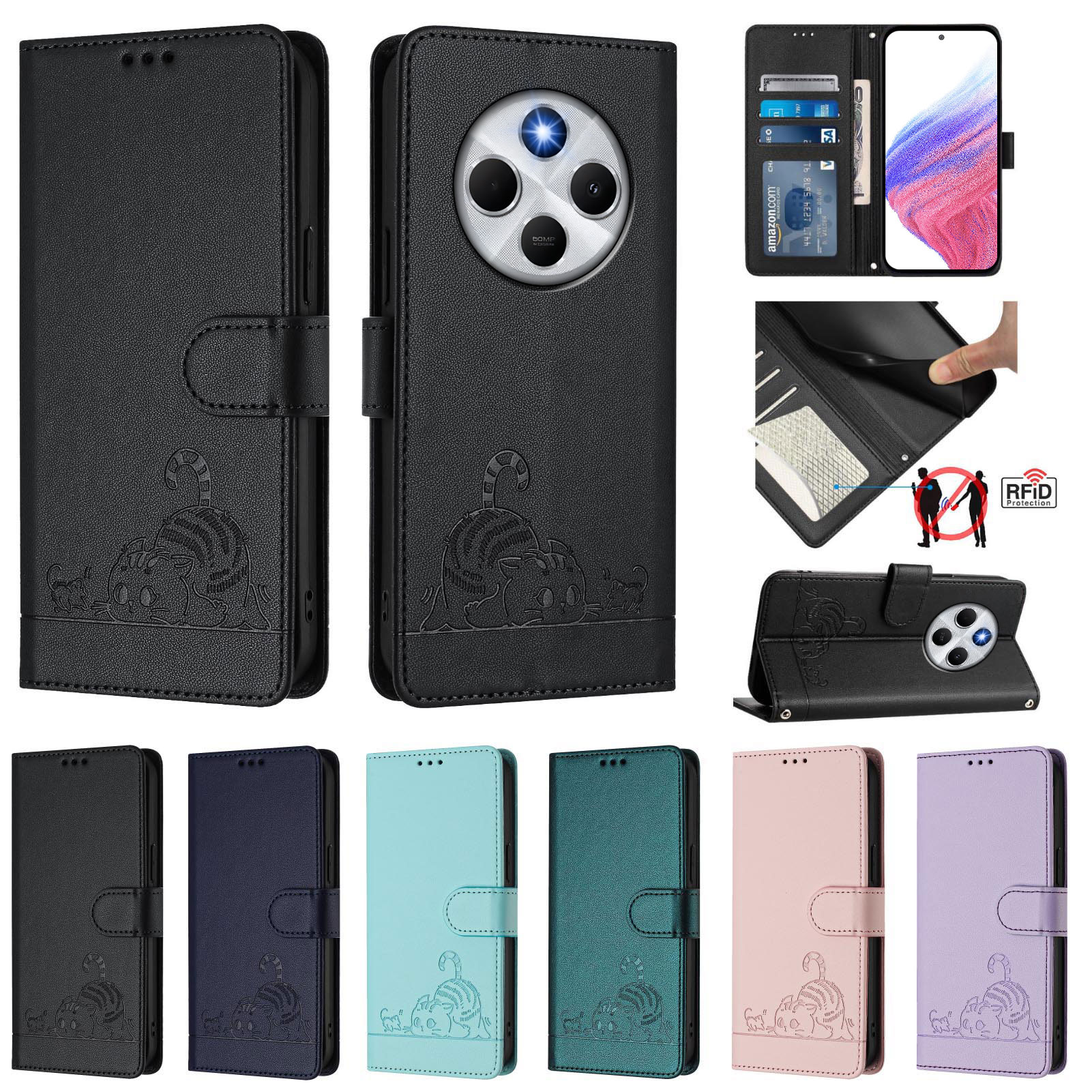 Luxury Wallet Flip Magnetic Le – Phone Cases Europe Bewertung und Preis
