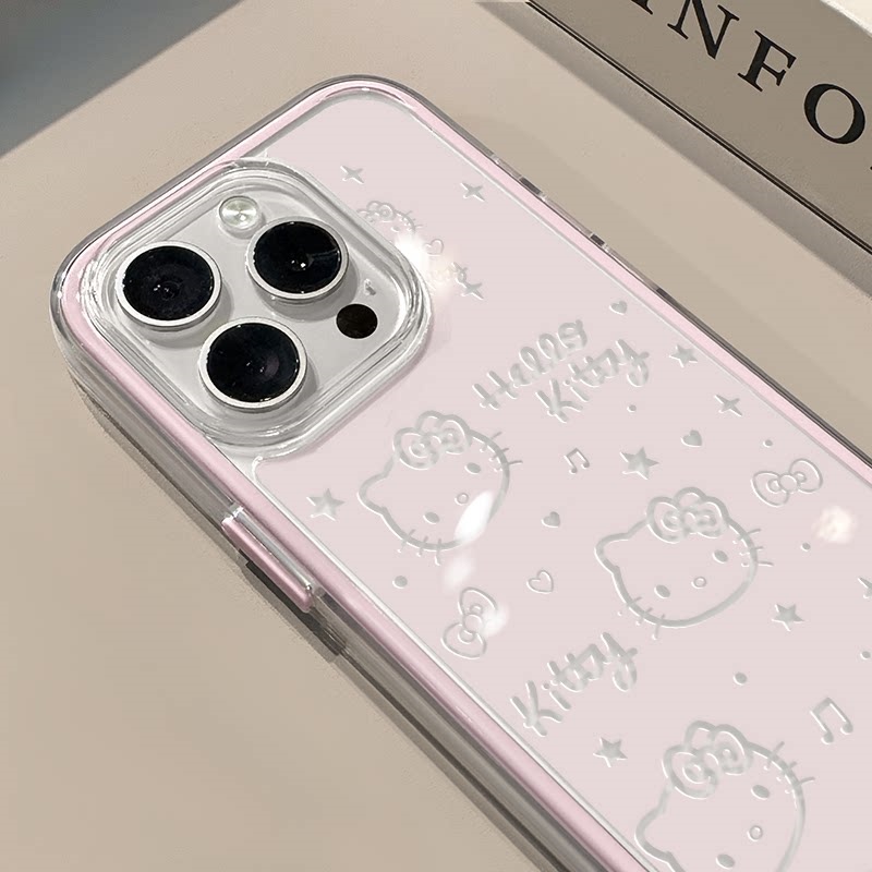 Cute Hollow out Hello Kitty So – Phone Cases Korean Bewertung und Preis