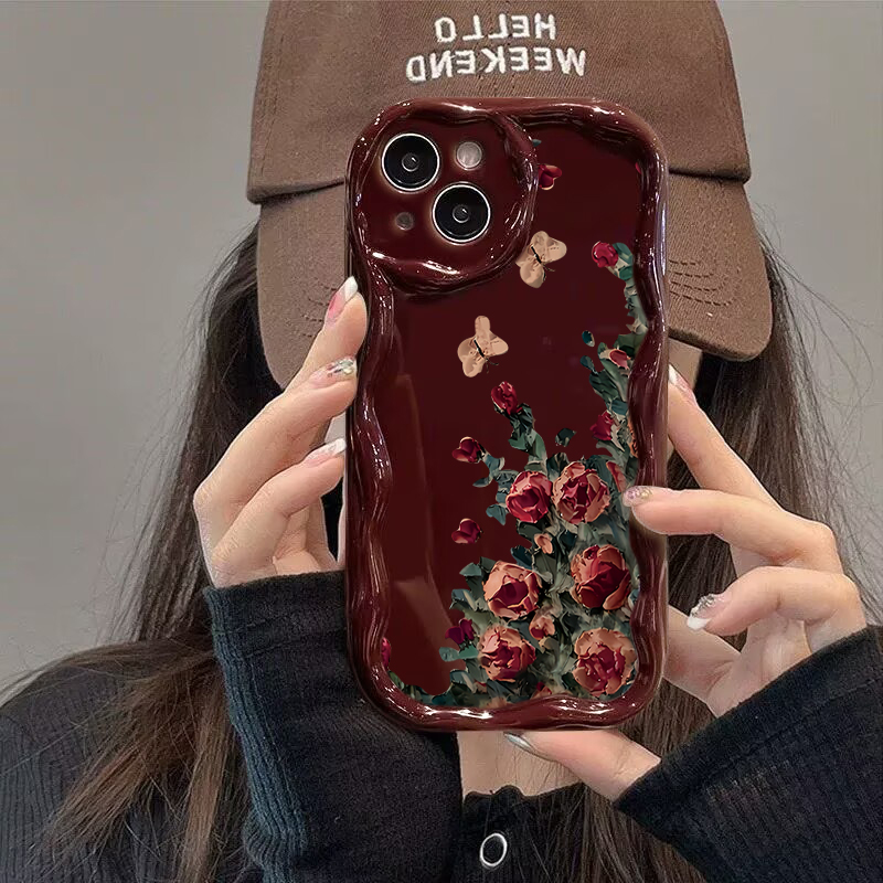 Retro Oil Painting Flower Patt – Phone Cases Expensive Bewertung und Preis