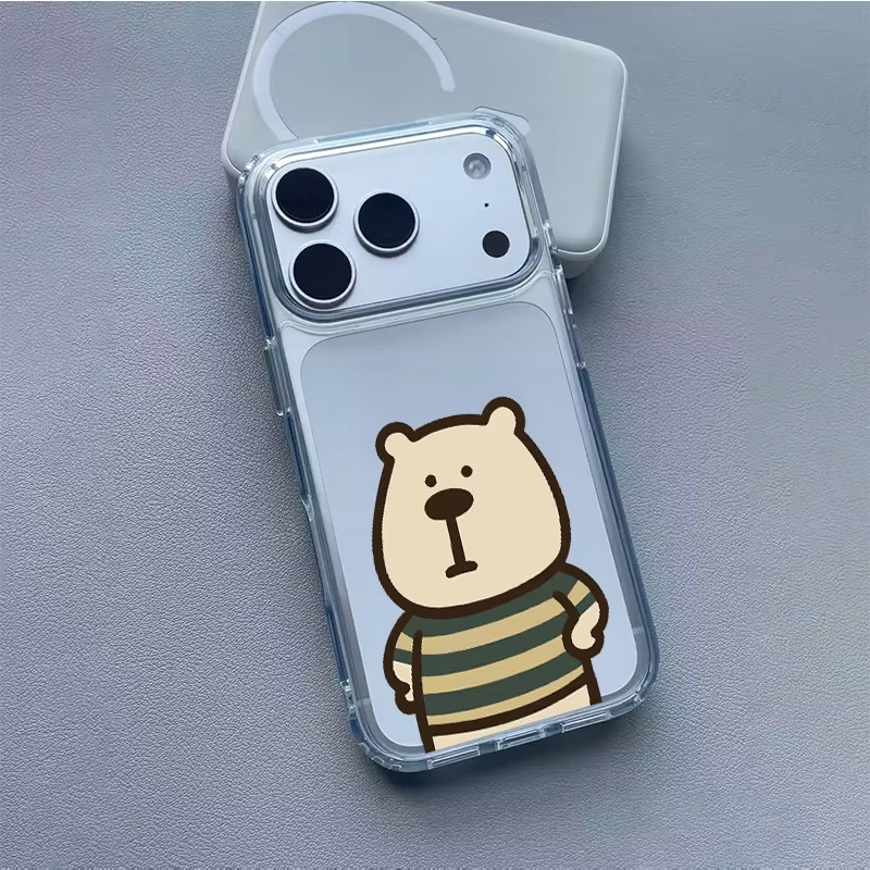 Korean Ins Cute Striped Bear A – Phone Cases Korean Bewertung und Preis