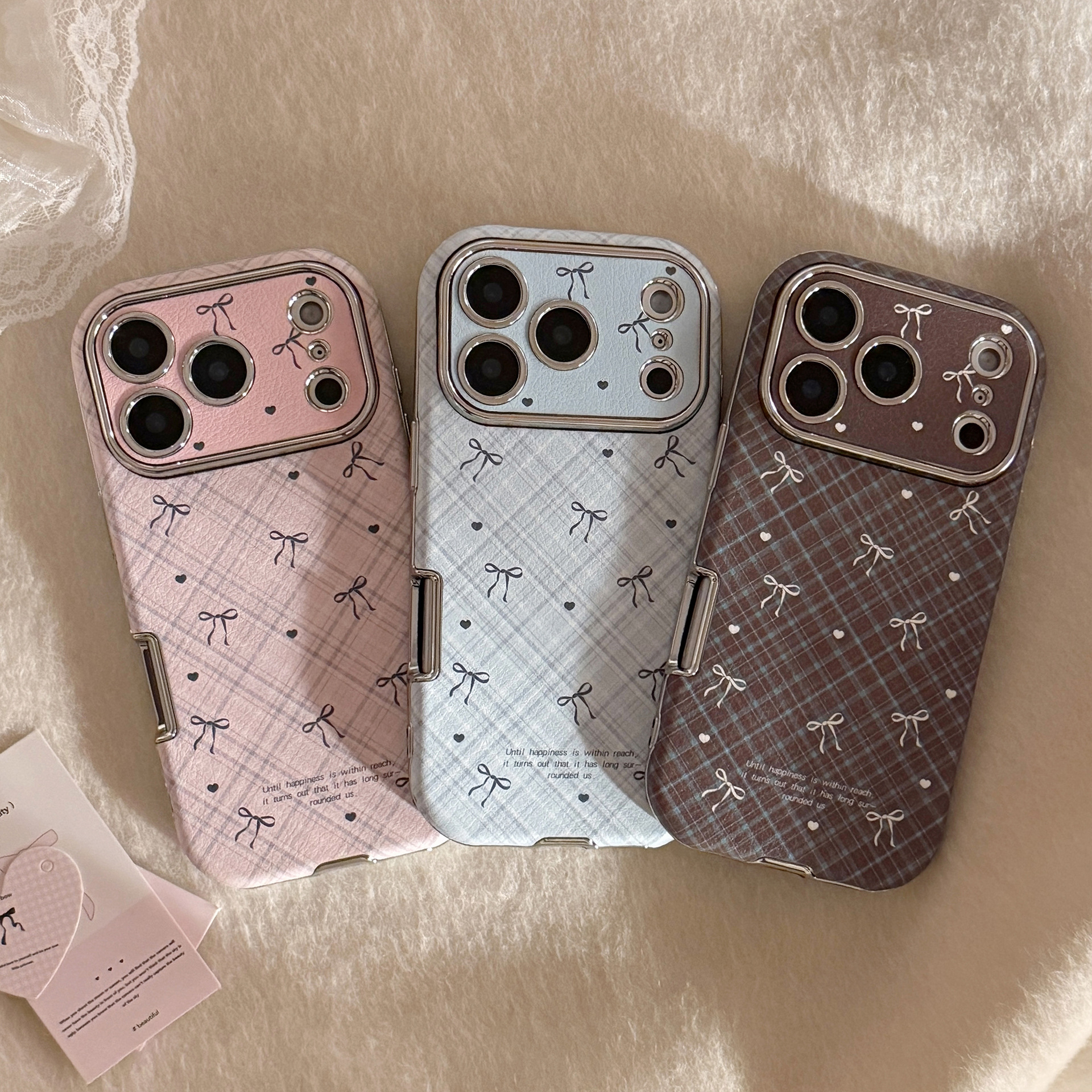 Korean Retro Plaid Grid Patter – Phone Cases Korean Bewertung und Preis
